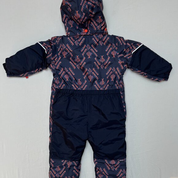 Patagonia Toddler Down Bunting – Size 2T & 3T Available (Black & Orange) - Picture 3 of 3